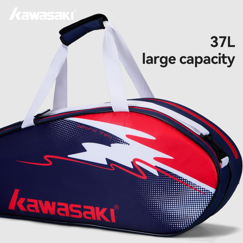 KAWASAKI حقيبة ظهر 2026 للريشة والتنس — صورة 4