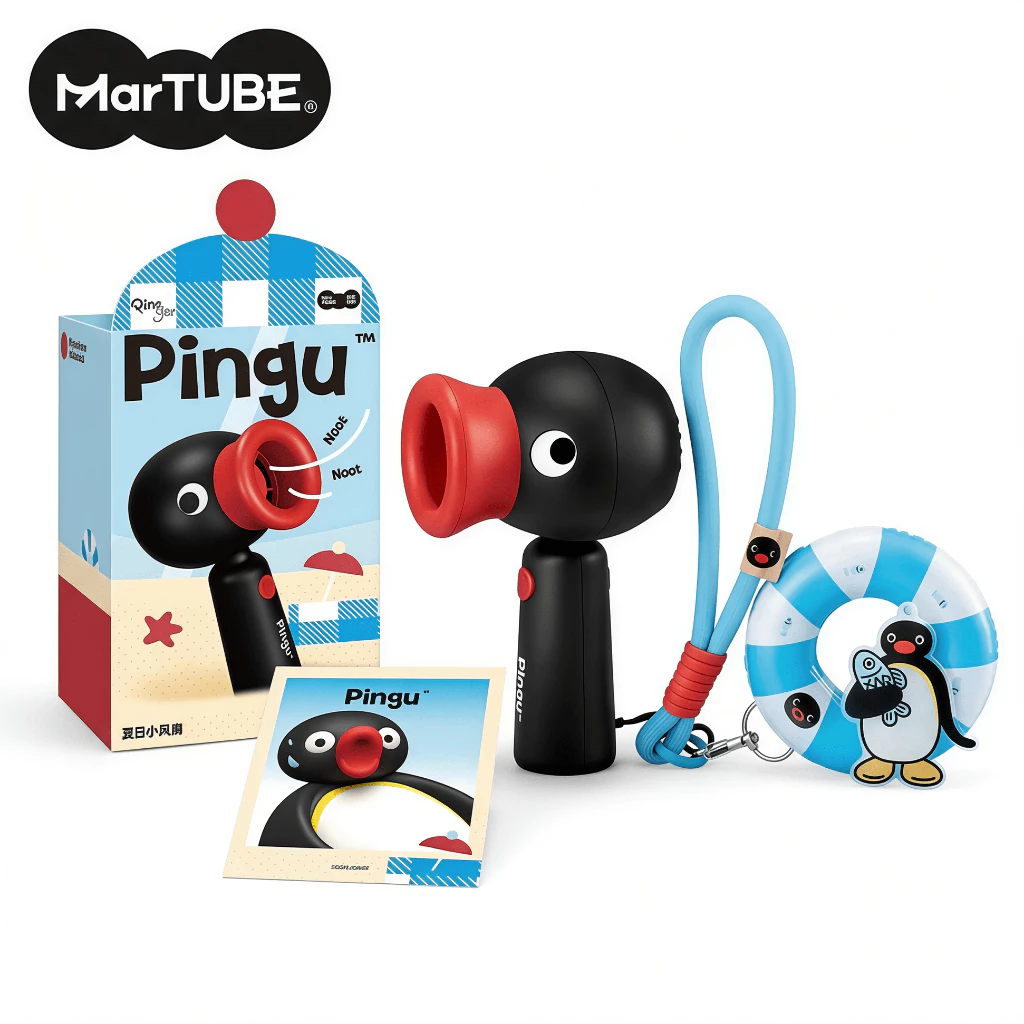 MarTUBE Pingu Portable Handheld Fan พัดลมพกพา