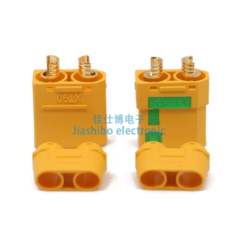 High Current รุ่นเครื่องบินกล้วยปลั๊ก XT90S-M/หญิงหัวความต้านทาน Anti-Fire เข็มขัด Sheath XT90S-M XT