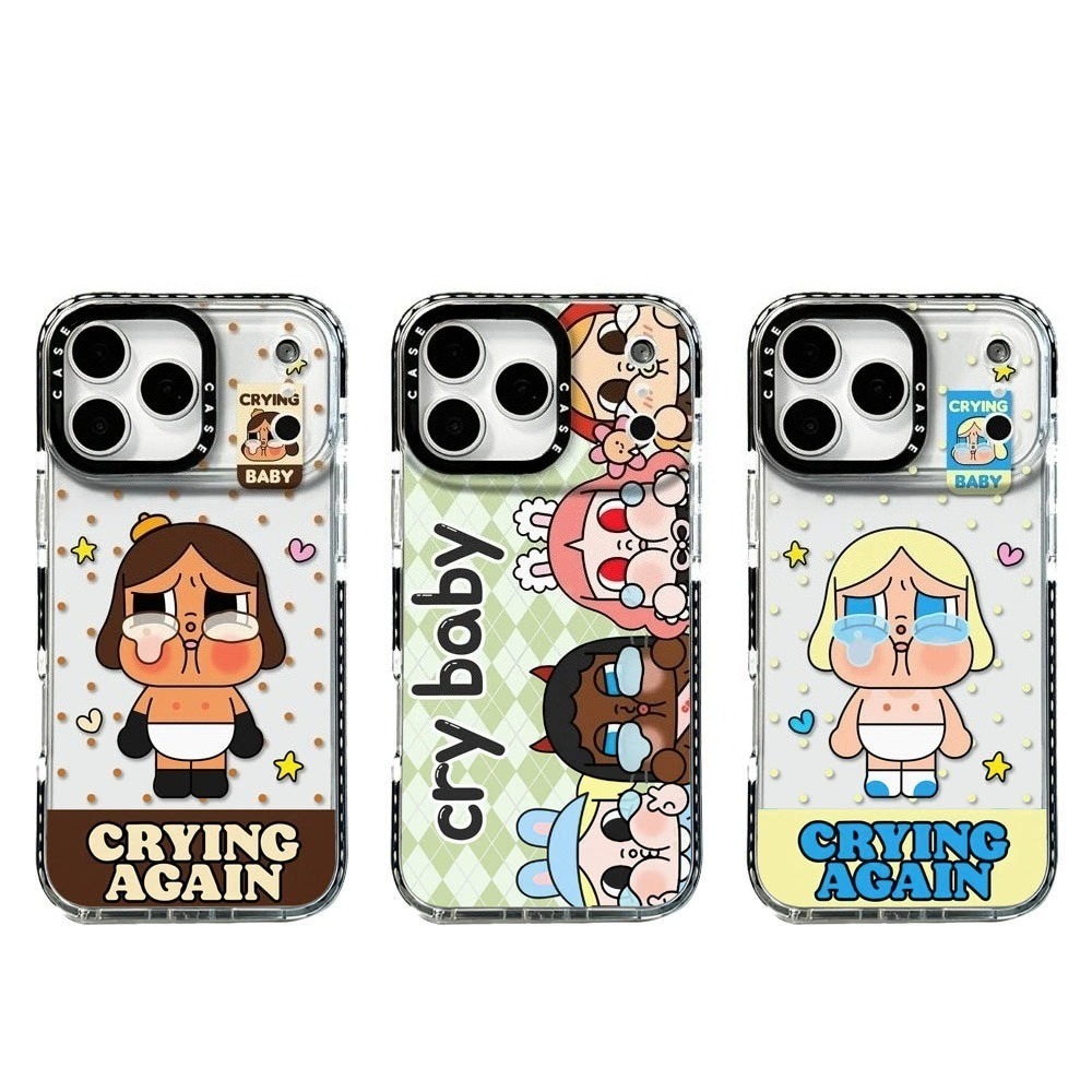 อ้วนอ้วนร้องไห้ตุ๊กตาเคสโทรศัพท์สําหรับ ไอโฟน 17 มือโปร สูงสุด 17อากาศ 16 15 14 13 12 11 ปลอกกันกระแทก