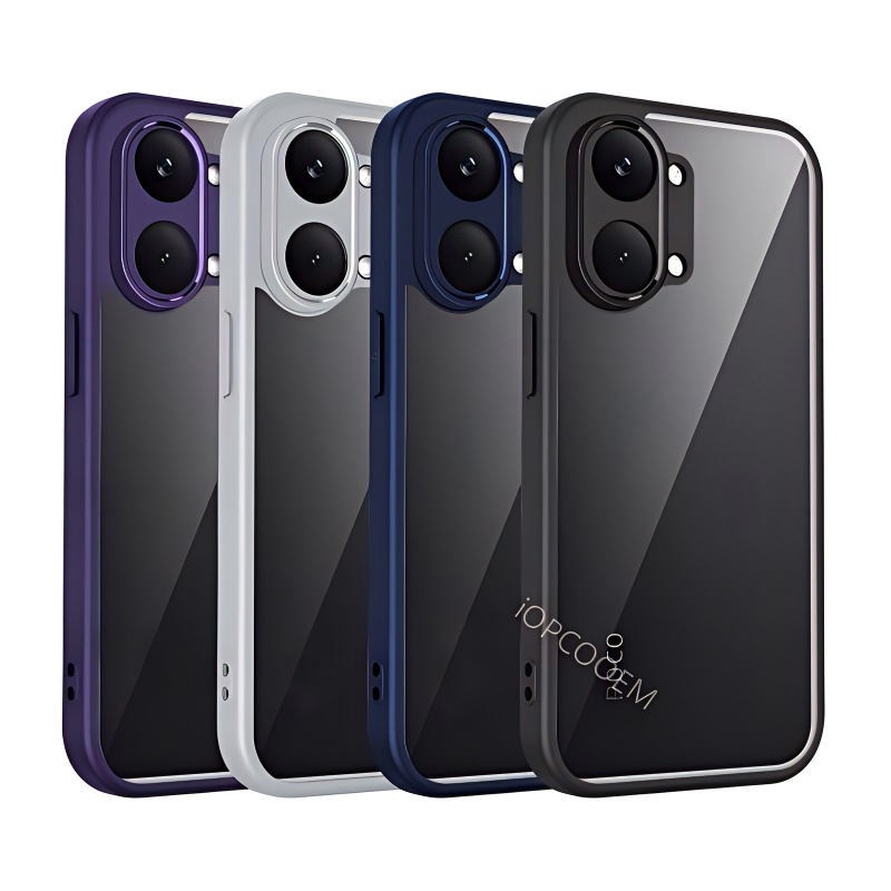 Frosted โปร่งใส Acrylicเคสโทรศัพท์ Xiaomi Mi Poco X8 Pro X7 X6 X5 X3 Pro Max NFC 5G ปลอก TPU ถุงลมนิรภัยกันกระแทกฝาหลัง