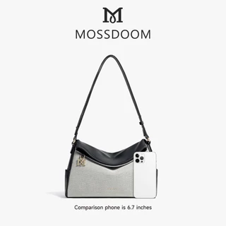 MOSSDOOM Cori Bag กระเป๋าผู้หญิง กระเป๋าดีไซน์เรียบหรู ดูมินิมอลแต่มีสไตล์ ปรับระดับความยาวสายได้ เปิด-ปิดด้วยกระดุมแม็กเน็ตใช้งานง่าย