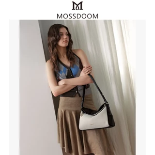 MOSSDOOM Cori Bag กระเป๋าผู้หญิง กระเป๋าดีไซน์เรียบหรู ดูมินิมอลแต่มีสไตล์ ปรับระดับความยาวสายได้ เปิด-ปิดด้วยกระดุมแม็กเน็ตใช้งานง่าย