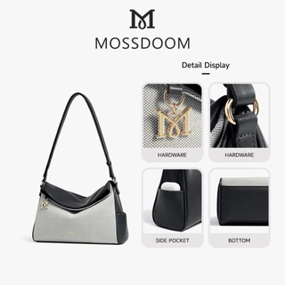 MOSSDOOM Cori Bag กระเป๋าผู้หญิง กระเป๋าดีไซน์เรียบหรู ดูมินิมอลแต่มีสไตล์ ปรับระดับความยาวสายได้ เปิด-ปิดด้วยกระดุมแม็กเน็ตใช้งานง่าย