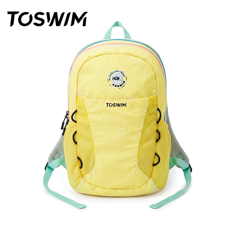 TOSWIM กระเป๋าเป้สะพายหลังว่ายน้ําเด็กน้ําหนักเบาเป็นพิเศษกันน้ําแห้งเปียกแยกขนาดใหญ่-ความจุแถบสะท้อนแสงกีฬากระเป๋าเป้สะพายหลัง