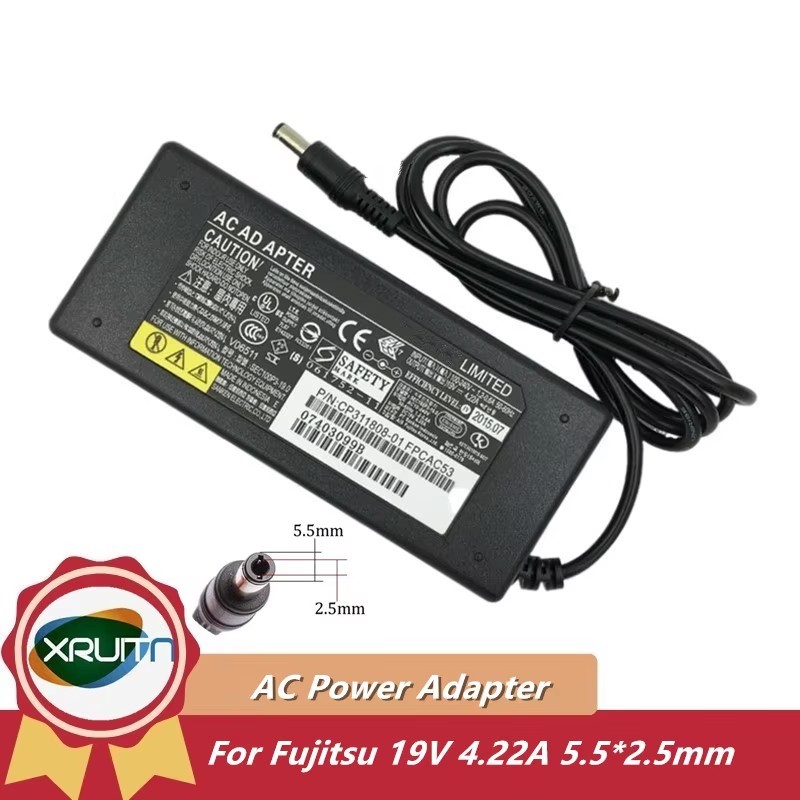 แล็ปท็อปชาร์จ 19V 4.22A FMV-AC314 FMV-AC322 FMV-AC325 ac adapter สําหรับ Fujitsu LifeBook S937 S938 
