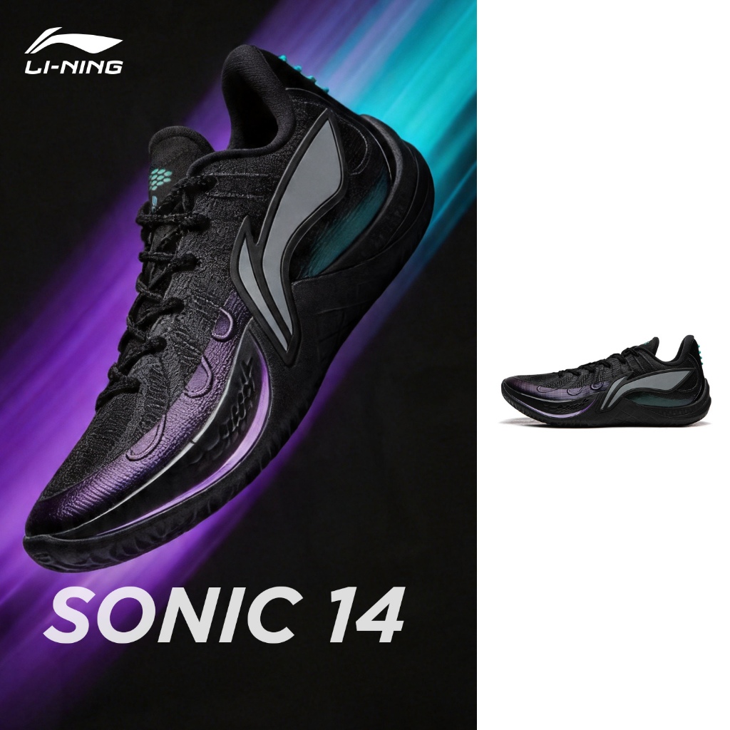 รองเท้าบาสเก็ตบอล LI-NING SONIC 14 มืออาชีพสำหรับผู้ชาย จำหน่ายโดยร้านค้า официальн์