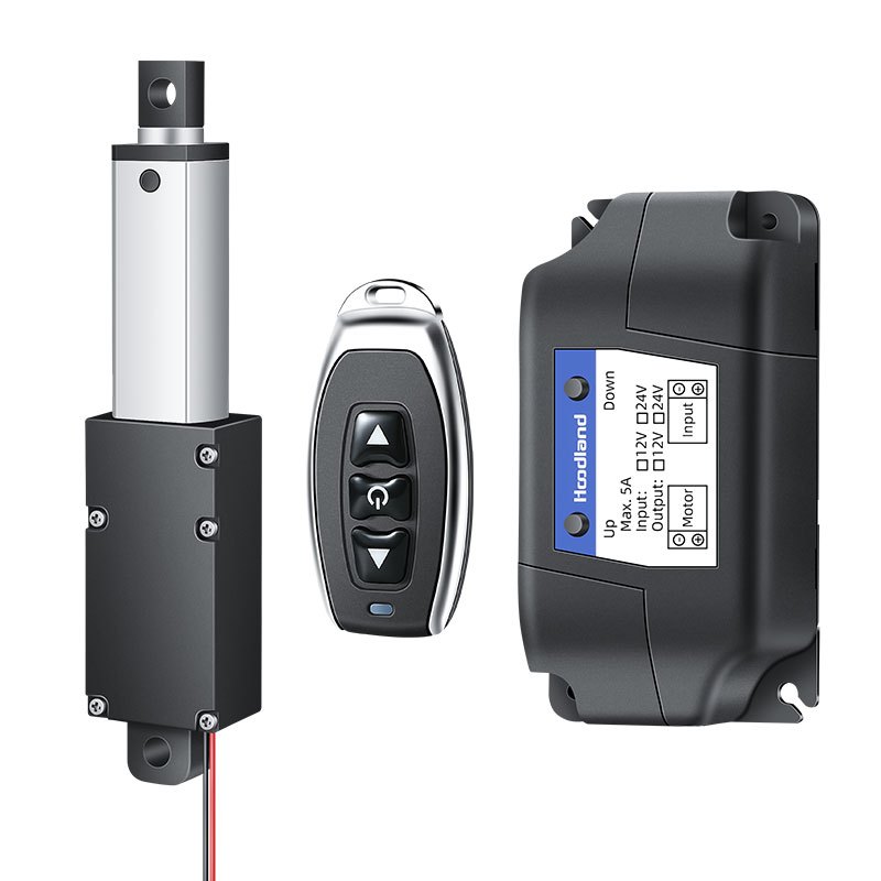 Linear actuator controller ไฟฟ้าพัตเตอร์ไดร์เวอร์Telescopic Rodยกคอลัมน์หน้าต่างPusher 12V Controller 220Vถึง24VสีขาวController