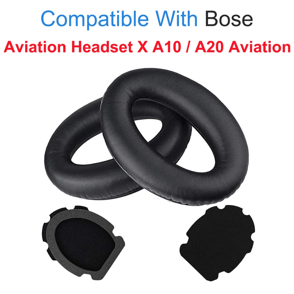 สําหรับ Bose Aviation ชุดหูฟัง X A10 A20 ชุดหูฟังเปลี่ยนแผ่นรองหูฟังเบาะแผ่นรองหูฟัง