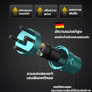 รับประกัน 3ปี เครื่องวัดระดับเลเซอร์ แม่นยำระดับมิลลิเมตร เปิดปุ๊บใช้ได้ปั๊บ ไม่ต้องตั้งค่า กันน้ำกันฝุ่น พกพาสะดวก เลเซอร์วัดระดับ