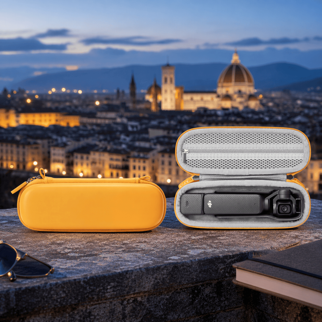 DJI Pocket 3 EVA Storage Case Hard Shell Carry Organizer กระเป๋าเดินทางพร้อมกระเป๋าด้านใน