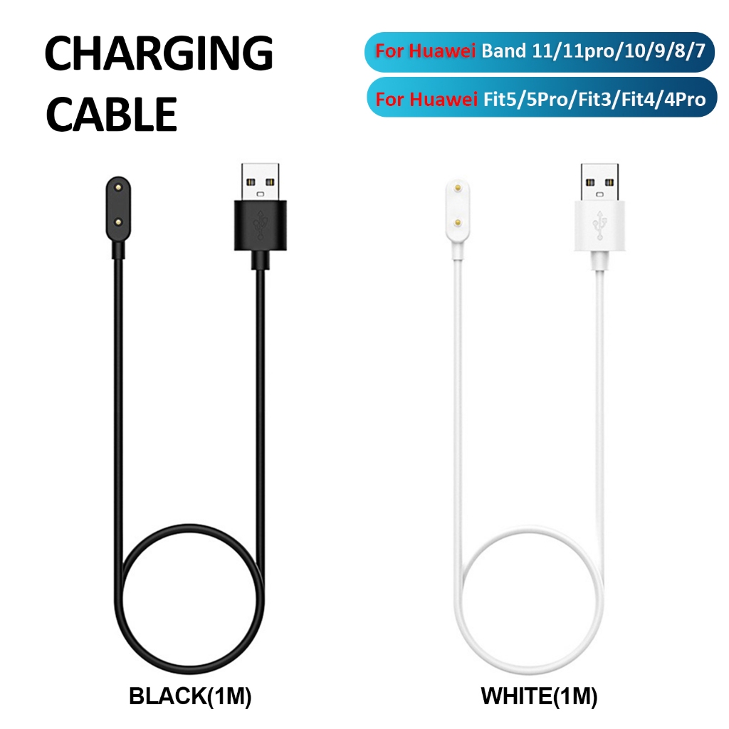 สายชาร์จเร็วสําหรับ Huawei Band 11 11Pro 10 9 8 7 6 6Pro นาฬิกา Fit 4 Fit5 Fit3 Fit2 แบบพกพา USB Charger Adapter