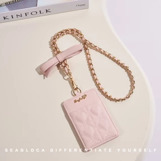 SeaGloca กระเป๋าคลิปหนีบแบบมีหลายช่องสำหรับผู้หญิง ดีไซน์ลายโซลิด 00002