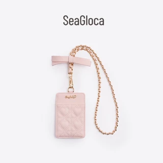SeaGloca กระเป๋าคลิปหนีบแบบมีหลายช่องสำหรับผู้หญิง ดีไซน์ลายโซลิด 00002