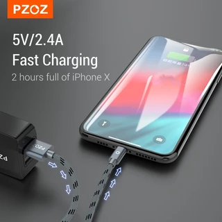 PZOZ สาย Usb สําหรับสาย iPhone 11 12 13 14 pro max Xs Xr X SE 8 7 6 plus 6s 5 ipad air mini fast CHARGE CABLE สําหรับ iPhone charger