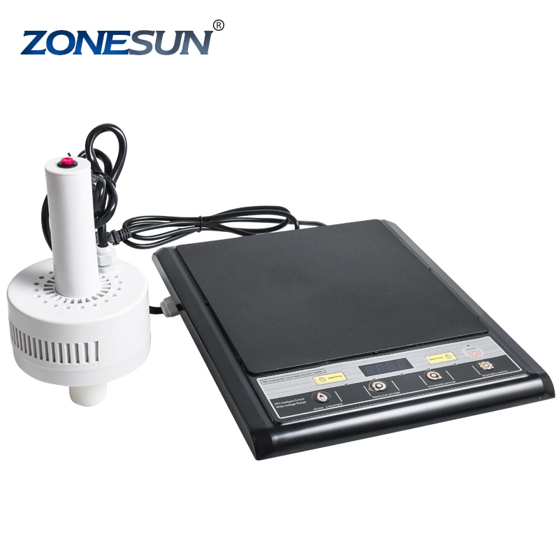 ZONESUN GLF-500F เครื่องซีลแบบเหนี่ยวนํามือถือเครื่องซีลฝาอลูมิเนียมฟอยล์สําหรับขวดแก้วพลาสติก