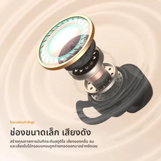 MINISO MS217 หูฟังบลูทูธ AI แปลภาษา 135 ภาษา หูฟังนอน ใส่สบาย ENC ตัดเสียงรบกวน Bluetooth 6.0 ดีเลย์ต่ำ ส่งไว 24 ชม