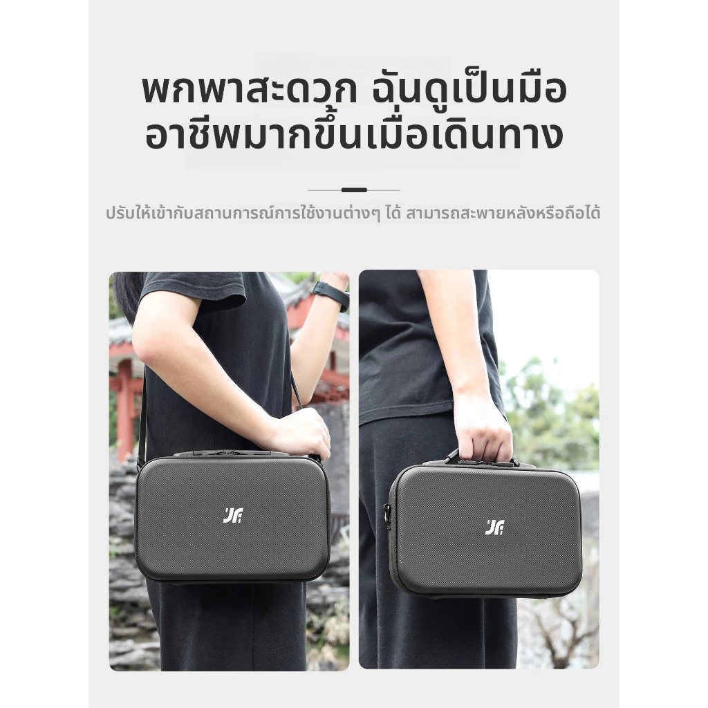 Insta360 Ace Pro 2 กระเป๋าถือ Hard Shell กระเป๋าสําหรับ Insta360 Ace Pro 2 ชุดกล้อง thumbnail 9
