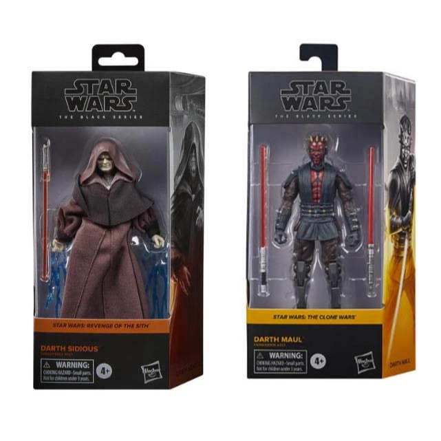 Star Wars Darth SIDIOUS / Darth Maul ข้อต่อข้อต่อเคลื่อนย้ายได้ Action Figure ของเล่น
