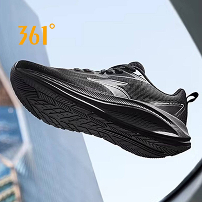 361 Degrees 1/2 Run 3.0 ผู้ชายตาข่ายระบายอากาศรองเท้าวิ่ง 672622225