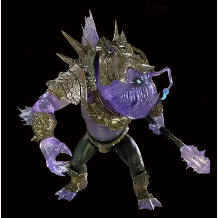 Fury Toys Angry Angler Angryler Lantern Fish Transparent Version