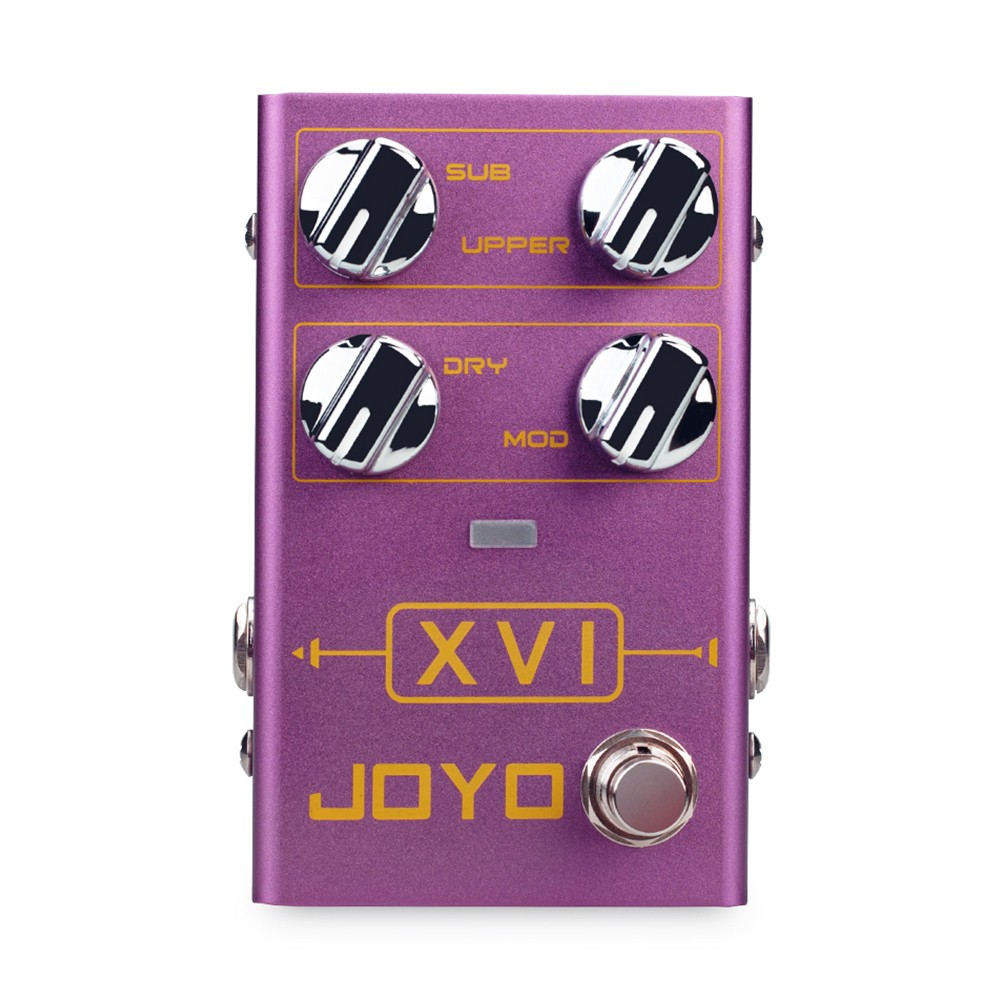 JOYO R-13 XVI Octave Pedal อิสระ Octave-up ปรับ Octave-down พร้อมเอฟเฟกต์ MOD สําหรับเบสกีตาร์ไฟฟ้า