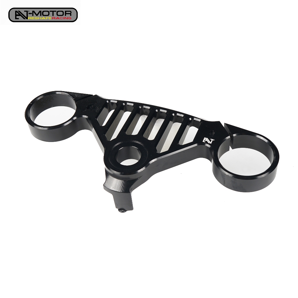 รถจักรยานยนต์แข่งน้ําหนักเบา Triple Clamp ZXMOTO 500RR ZX500RR ZXJC, CNC อลูมิเนียมด้านบน Yoke อัพเก