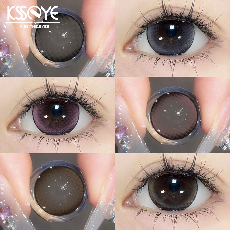 Grade0~-8.00 KSSEYE คอนแทคเลนส์แบบนุ่ม Afternoon Truffle Brown14.0mm  | ลุคธรรมชาติ&ไร้เดียงสาสไตล์เกาหลี