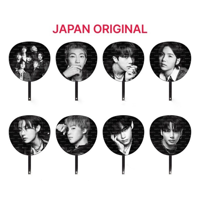 BTS อัลบั้ม Fifth ปกติ "ARIRANG" อัลบั้มพัดลมสองด้านของญี่ปุ่น Fan Jungkook Peripheral