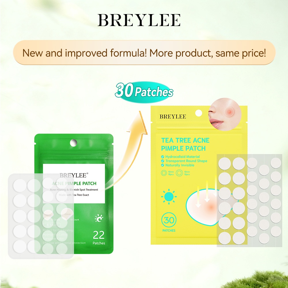 Belley Tea Tree Acne Patch LANBENA ที ่ มองไม ่ เห ็ น Breathable Acne Patch Facial Acne Treatment