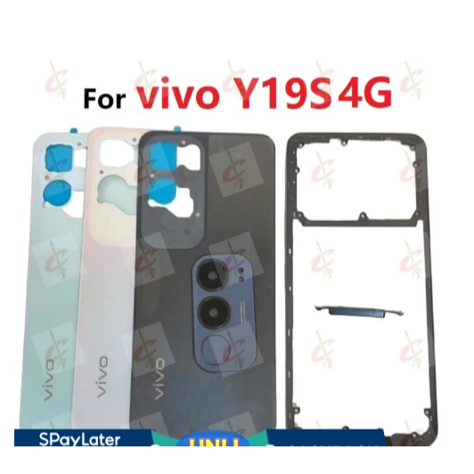 ฝาหลังสําหรับ vivo Y19S 4G กรอบกลาง V2419