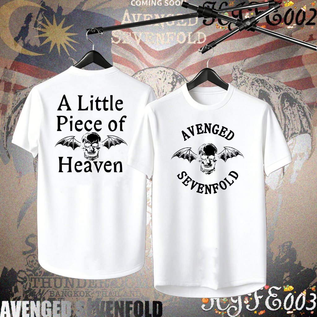 A7x Retro Rock Band AVENGED SEVENFOLD ASIA TOUR 2026 การแข่งขันชกมวย เสื้อดำ Unisex T-shirt#012