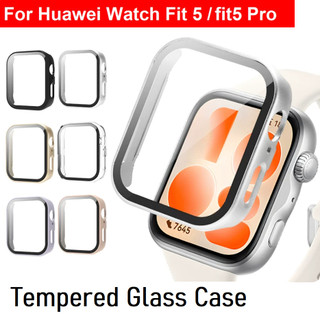 Tempered Glass Cover For เคส Huawei Watch Fit 5 Case Huawei watch Fit 5 Pro เคส Protector เคส Huawei watch Fit 4 Case Bumper Huawei watch fit 5 เคส Full Huawei Fit4 เคส Huawei Fit 5 Case Anti-scratch เคส Huawei fit 5 pro Bumper Huawei Watch Fit 2 เคส