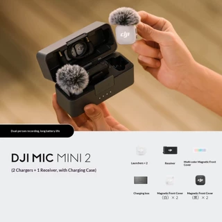 DJI Mic Mini 2 Mini Wireless Noise cancelling Collar Microphone
