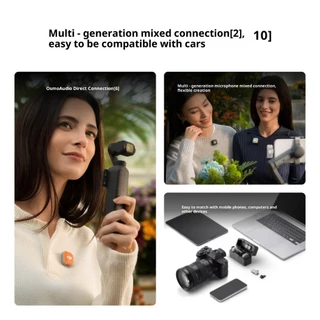 DJI Mic Mini 2 Mini Wireless Noise cancelling Collar Microphone