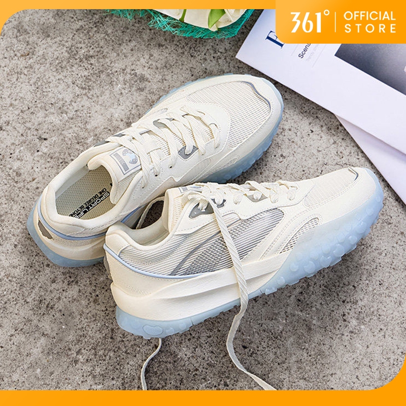 361 Degrees Shortbread 3.0 รองเท้าสปอร์ตผู้ชาย น้ำหนักเบา พื้นนุ่ม ระบายอากาศ เหมาะสำหรับสวมใส่ประจำวัน 672616774