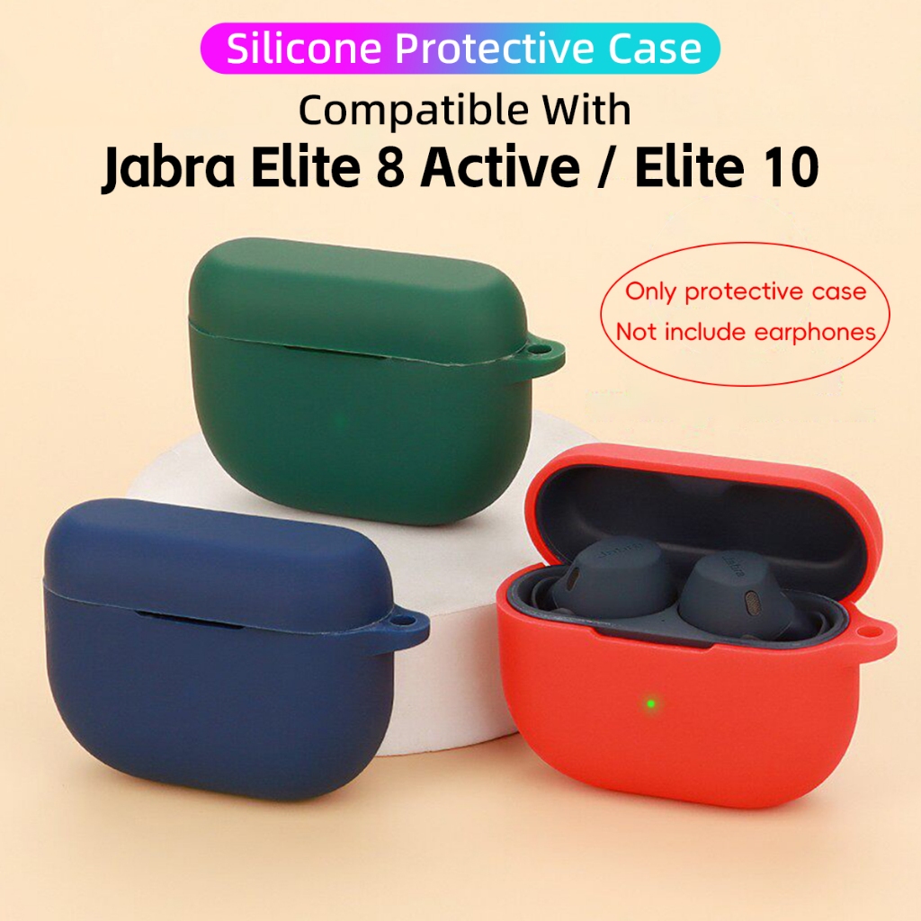 สําหรับ Jabra Elite 10 / 8 Active Gen 2 1 ฝาครอบหูฟังซิลิโคนกันกระแทก