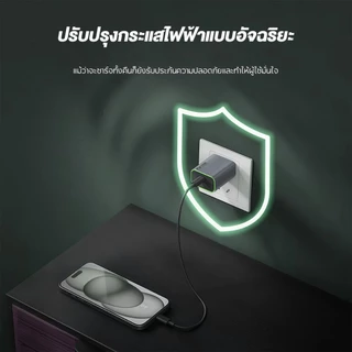 GaN PD30W อะแดปเตอร์ชาร์จเร็ว Type-C พร้อมPD120Wสายชาร์จเร็วจอแสดงผลดิจิตอล สายชาร์จ Type-C และ IOS เครื่องชาร์จแท็บเล็ตโทรศัพท์มือถือสำหรับ Ap&le และ And&oid