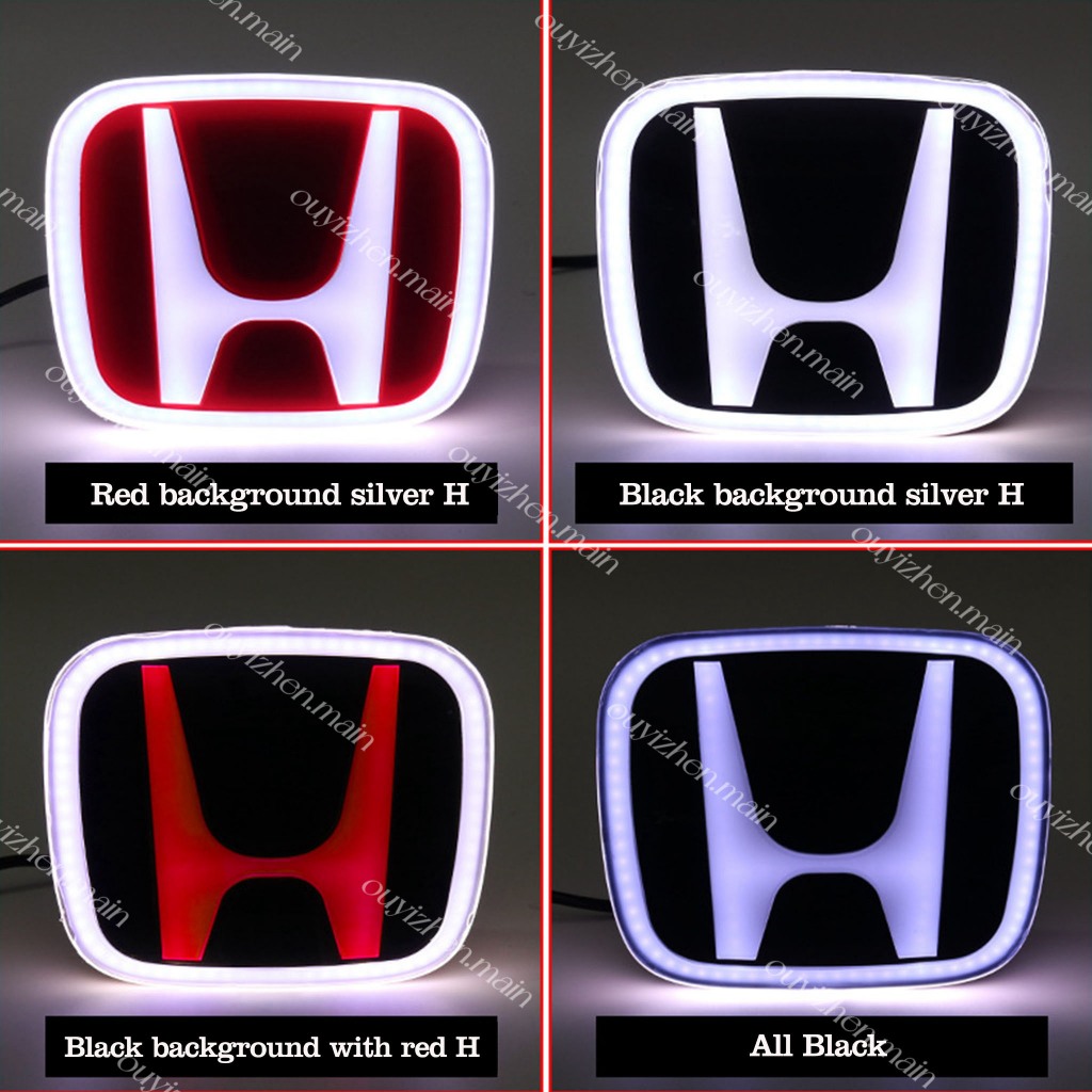 Honda Dynamic Animated LED Emblem Logo Badge Light - เหมาะกับกระจังหน้าหรือหลัง - มี 10 ขนาด - เหมาะ