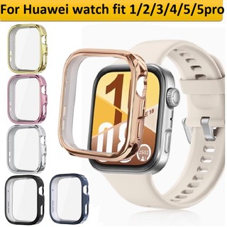 TPU Full Cover For Huawei watch Fit 5 เคส Soft เคส Huawei watch Fit 5 Pro Case All-Around Huawei Watch Fit 4 เคส Huawei Watch Fit 3 Case Huawei Fit4 เคส Protector Huawei Fit 5 / Huawei Fit5 pro , Huawei Watch fit 2 Case Protective Huawei Fit 4 pro เคส