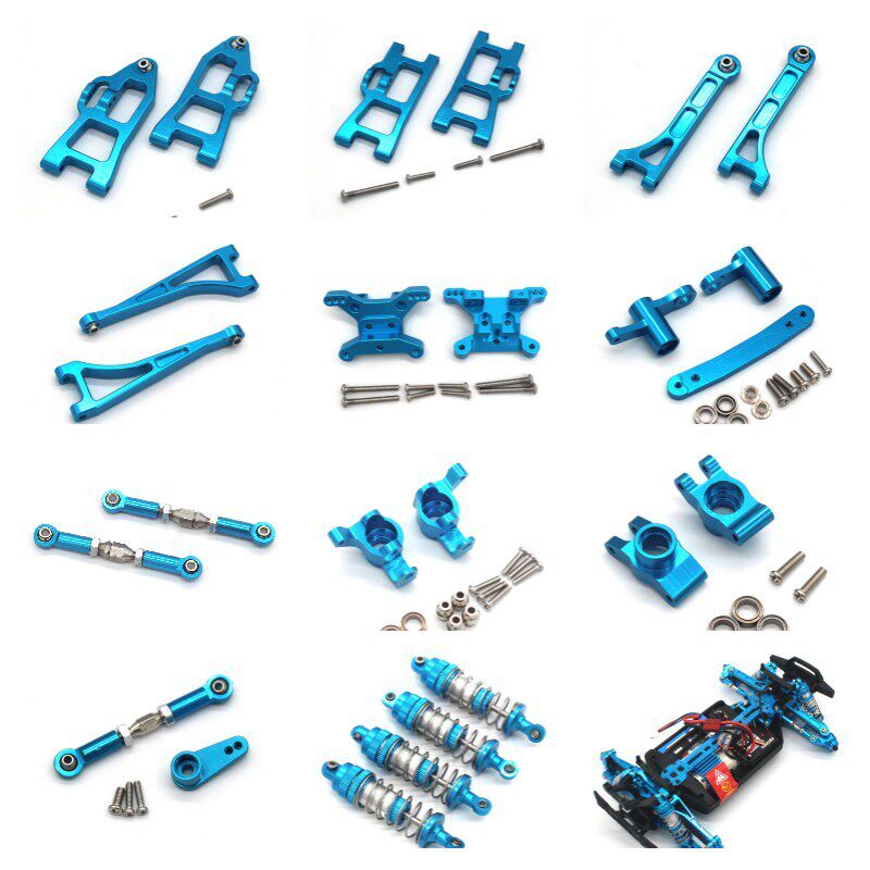 JJRC C8805 Q130 Q117 1/16 Scale RC Car อะไหล่รายการ: Shocks & Tie Rods
