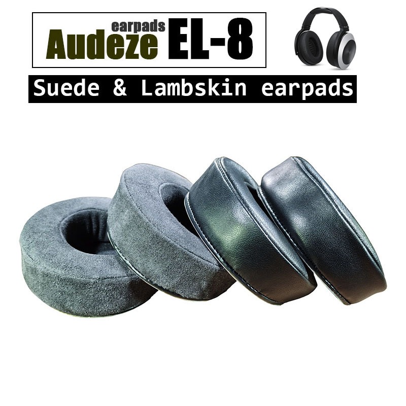 เปลี่ยนแผ่นรองหูฟัง Earmuffs สําหรับ AUDEZE EL-8 หูฟังปิดผนึกกันเสียงและลดเสียงรบกวนแผ่นรองหูฟัง