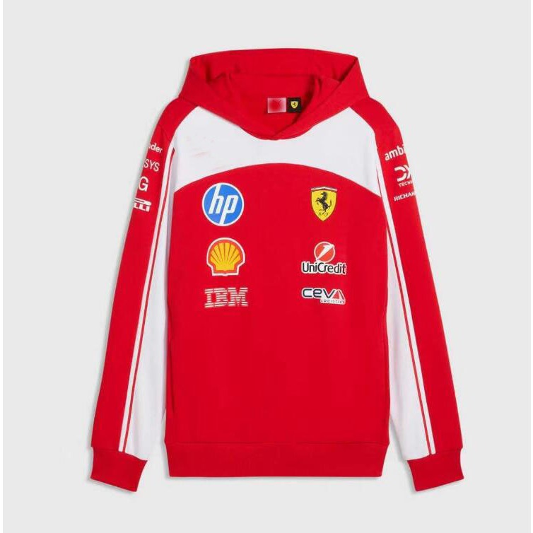 2026 2027 Scuderia Ferrari f1 Team Hoodies เสื้อยืดโปโล Scuderia Ferrari Team Softshell Jacket ชุดกี
