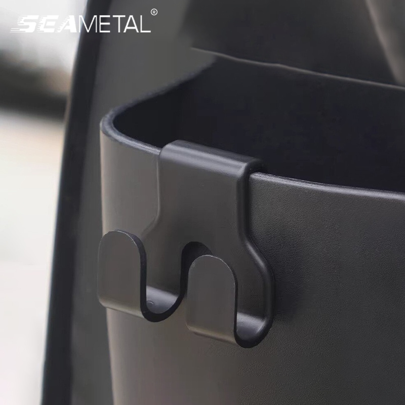 SEAMETAL ที่แขวนกันน้ำ ติดกล่องมอเตอร์ไซค์ รับน้ำหนัก 25kg สำหรับมอเตอร์ไซค์ไฟฟ้า ดีไซน์สองหาง ทนทาน