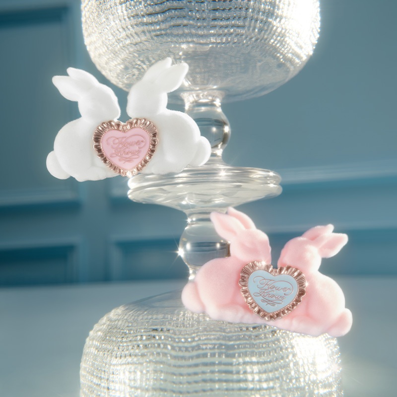 Flower Knows مشبك شعر (Knight Unicorn / Bunny Garden / Sweetie Bear) — صورة 4