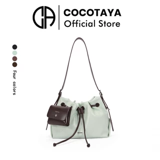 (COCOTAYA) Bag กระเป๋าสะพายไหล่แฟชั่น ขนาดใหญ่ พกพาสะดวกสำหรับทุกวัน