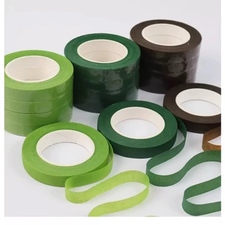 เทปพันก้านดอกไม้ Floral Tape 1.2 ซม. x 20 หลา สำหรับจัดดอกไม้ เทปดอกไม้ DIY งานฝีมือ พร้อมส่งจากไทย