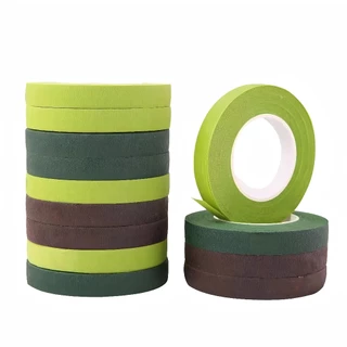 เทปพันก้านดอกไม้ Floral Tape 1.2 ซม. x 20 หลา สำหรับจัดดอกไม้ เทปดอกไม้ DIY งานฝีมือ พร้อมส่งจากไทย