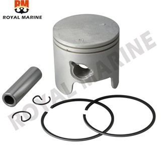 6H1-11631-03 ชุดลูกสูบ (Std) สําหรับมอเตอร์นอก yamaha 2 จังหวะ 75HP 80HP 85HP 90HP แหวนลูกสูบ 688-11