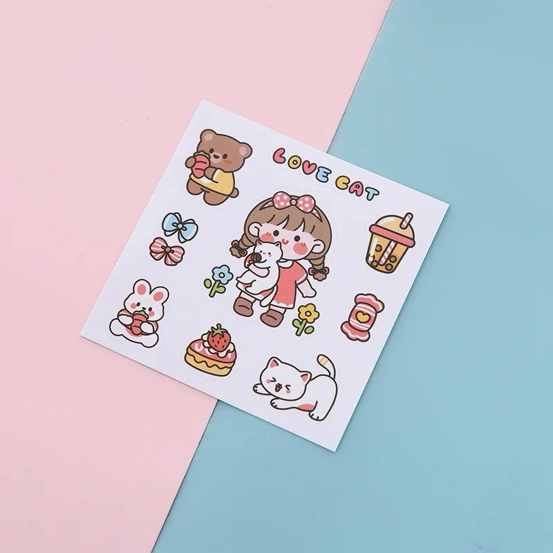 ของขวัญฟรีสําหรับสั่งซื้อชุดหูฟังบลูทูธสติกเกอร์การ์ตูนน่ารัก thumbnail 5